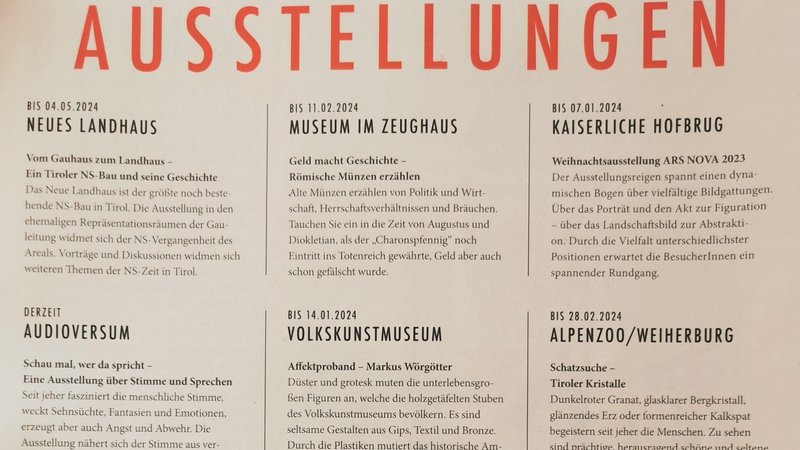 Weihnachtsausstellung ARS NOVA 2023 in der Kaiserlichen Hofburg